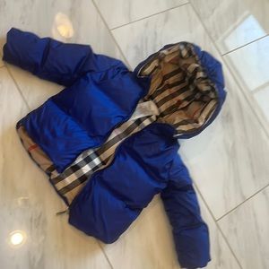 Burberry baby down jacket 2T, 92cm